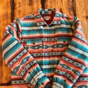 Flannel jacket, worn 2 times !